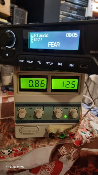 Sursă tensiune laborator 0-30v/0-3A/osciloscop Volltcraft