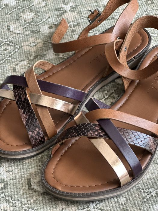 Sandale dasha piele naturala noi