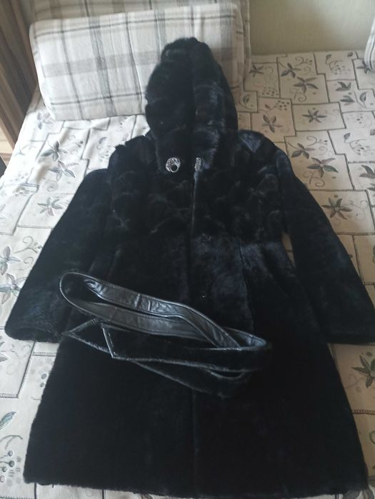 шуба цигейковая б у