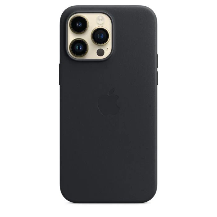 Husă Apple Originală din Piele pentru iPhone 15 Pro Max Black