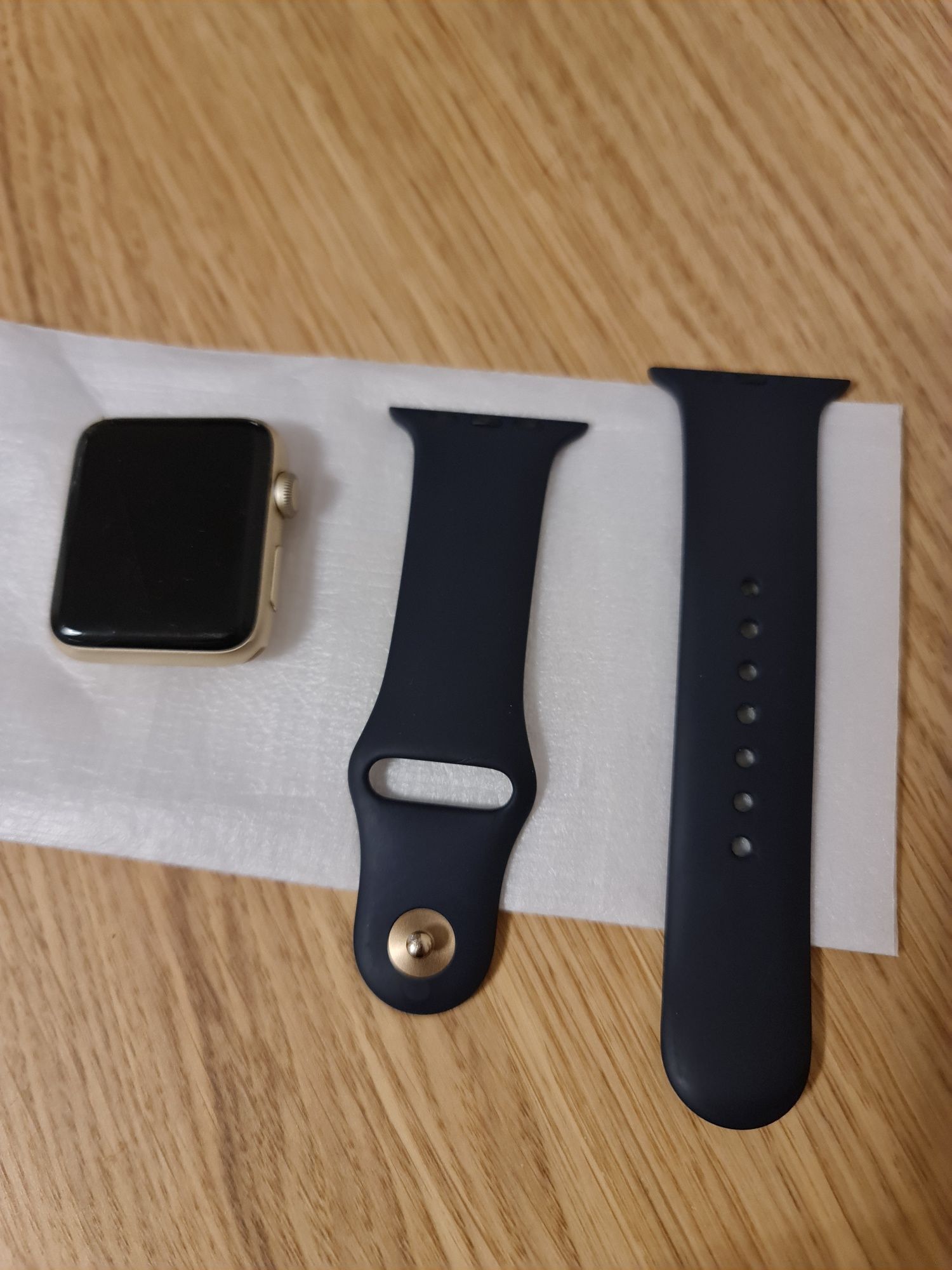 Curea originala albastra Apple Watch series 2 42mm piese placa baza