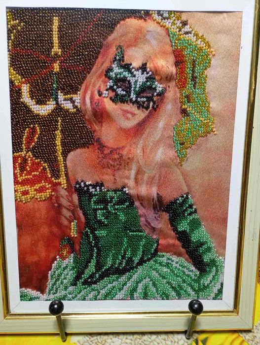 Гоблени шити с мъниста