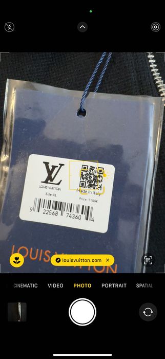 Louis Vuitton-Чисто ново автентично мъжко есенно яке от ХЛ