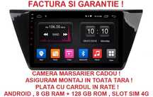 Navigatie Volkswagen Touran din 2015 - 2019 , Garantie 2GB 4GB 8GB RAM