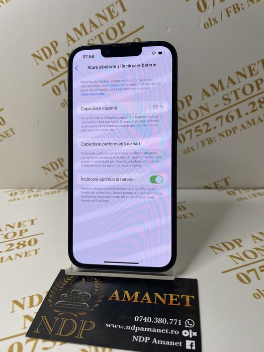 NDP Amanet Braila Iphone 14 128gb (45413)