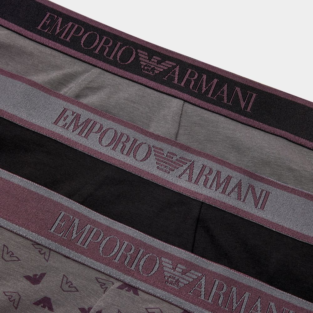 Оригинални мъжки боксерки 3 броя Emporio Armani 112130 4F717 40921