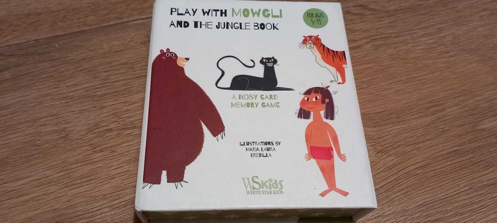 Joc de memorie Play with Mowgli