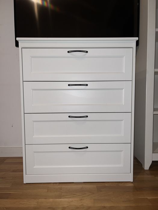 Comoda Organizator cu sertare Ikea pal alb