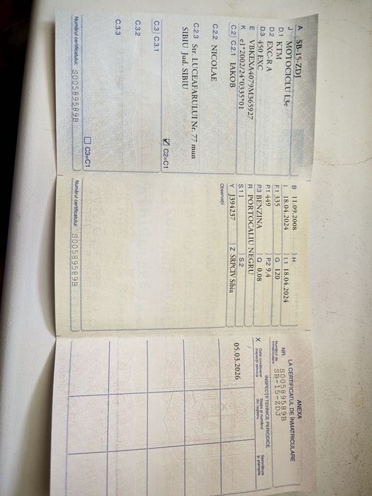 Vând / Schimb KTM 450 EXC