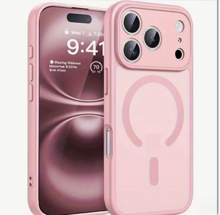 Iphone 17/AIR/17 PRO/17 PRO MAX - Husa Magsafe PC Protectie Completa