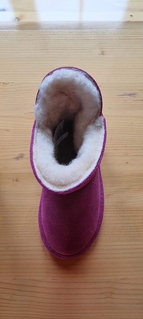 Vand Ghete impermeabile din piele intoarsa Rosaline, marca Bearpaw