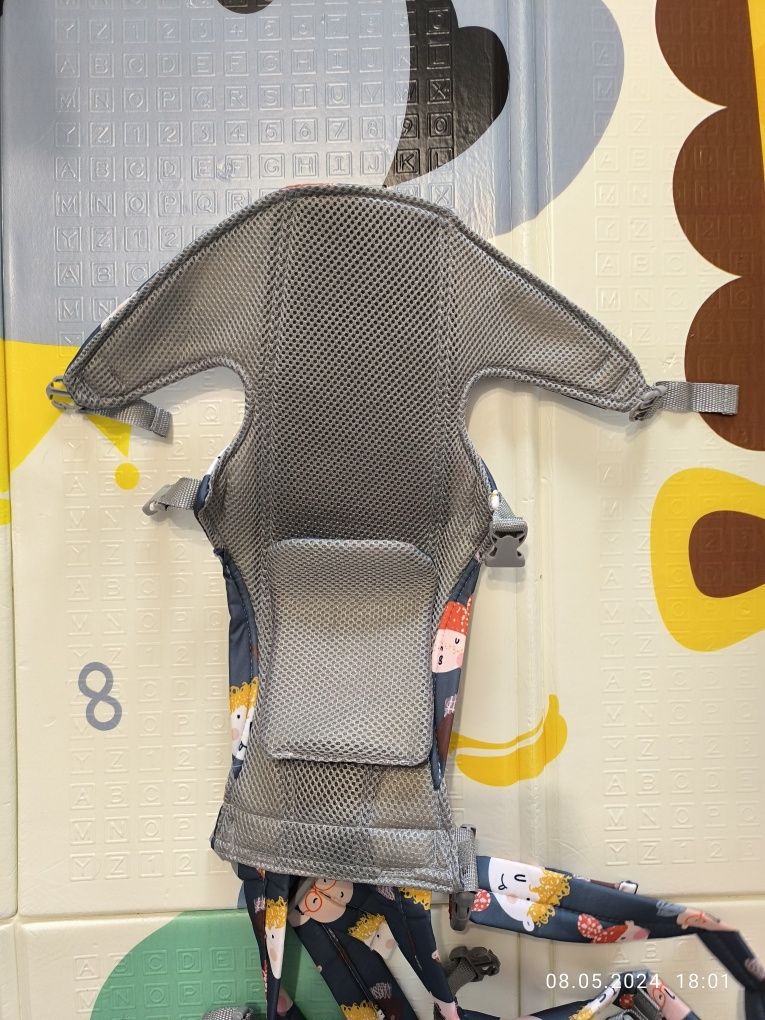 Marsupiu pentru bebelusi, din bumbac, scaun ergonomic, 3+