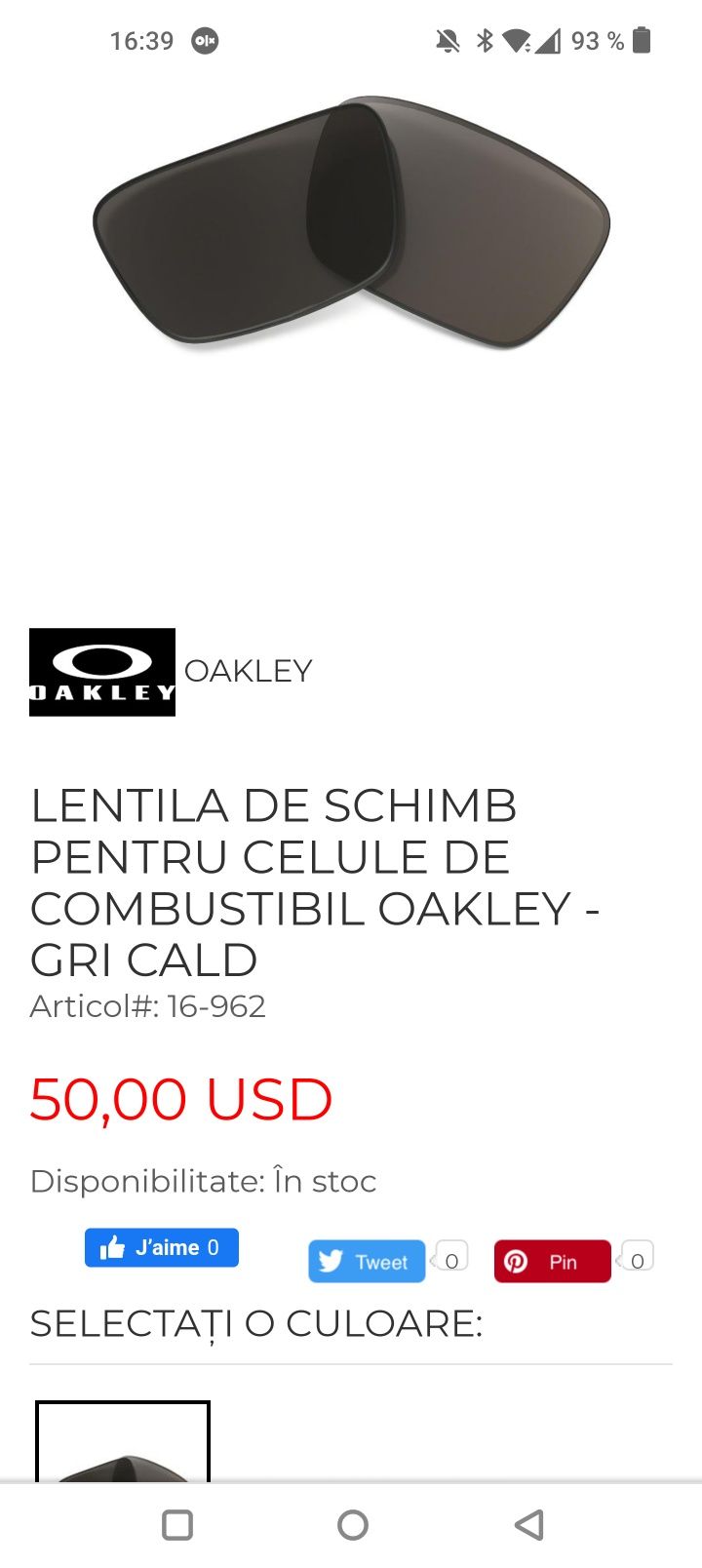 Lentile Ray Ban/Persol/Oakley