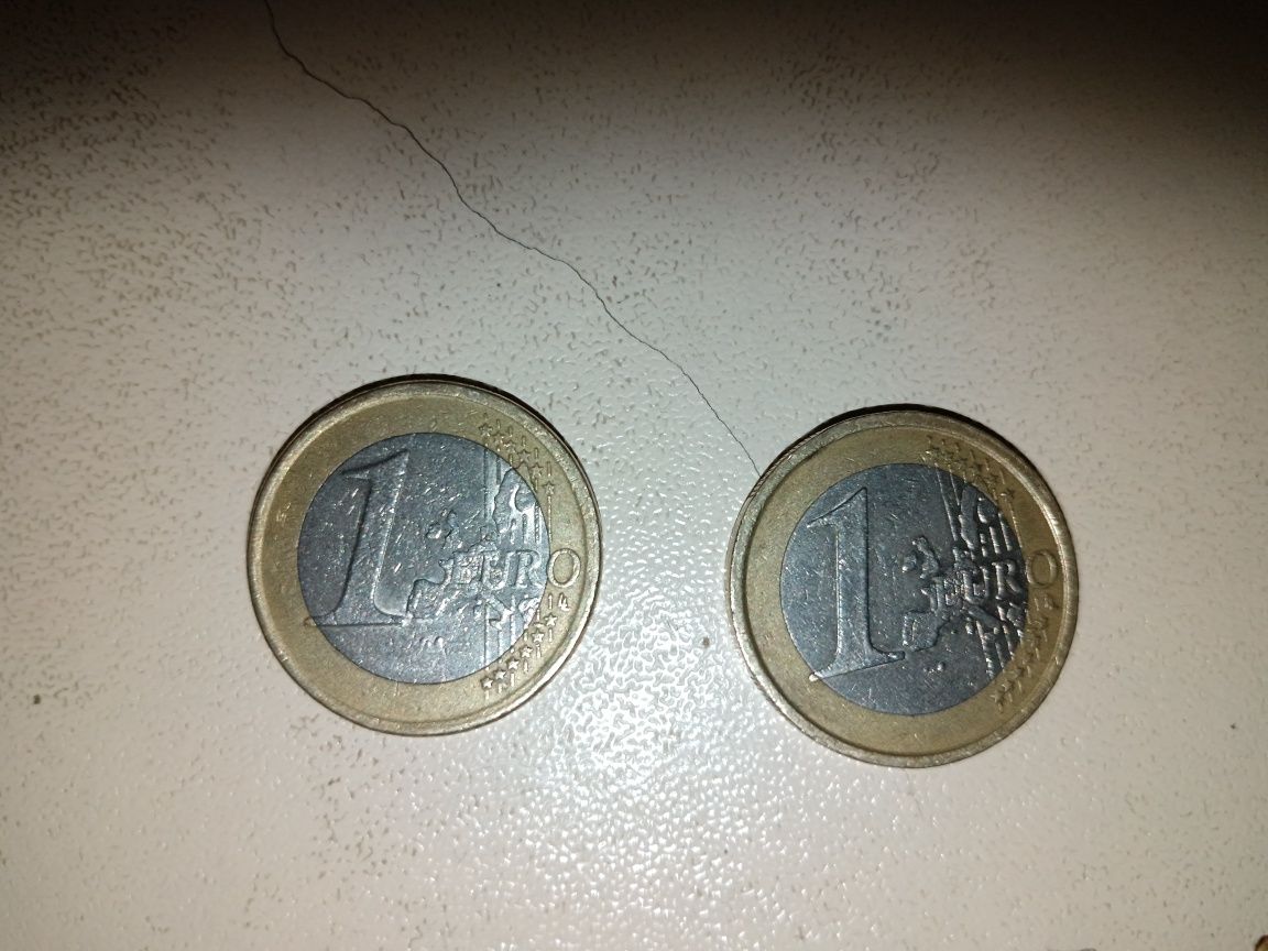Коллекционеркая монета евро