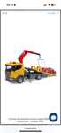 Camion de tractare Scania Super 560R cu autoturism - Bruder 3552