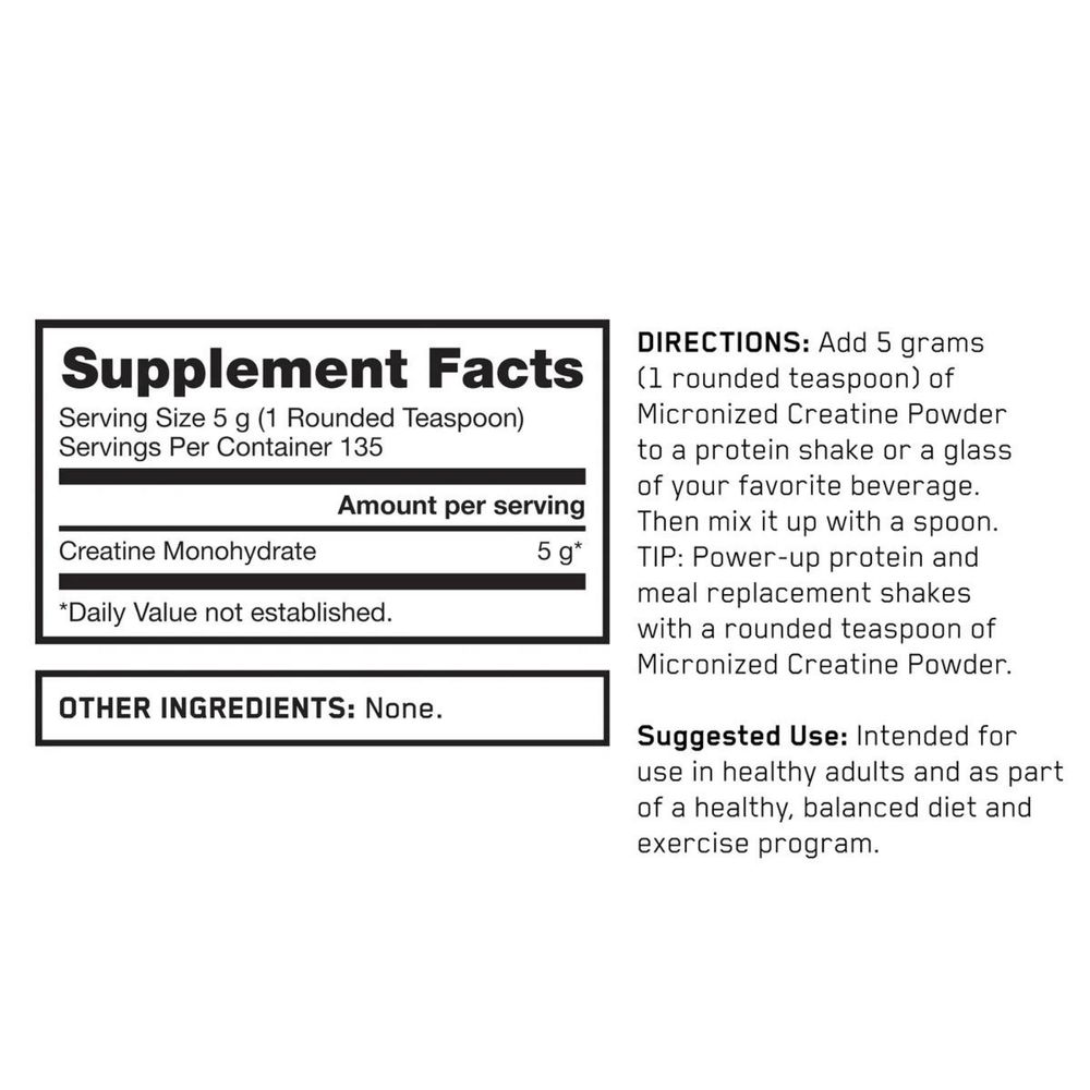 Микронизированный Креатин 675гр Optimum Nutrition из Америки
