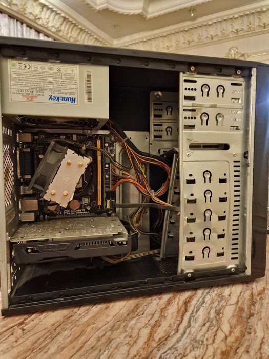 Продам компьютер core i3-4 поколение 1050 ti