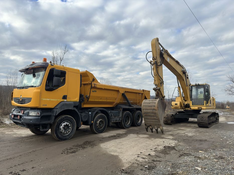 Excavator, trakker 8x4 , miniexcavator , camion basculabil