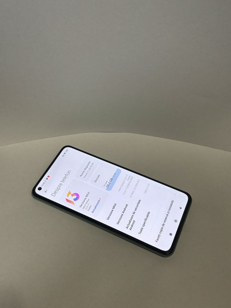 MDM vinde: Xiaomi 11 Lite 5G NE, 128GB, Mint Green.
