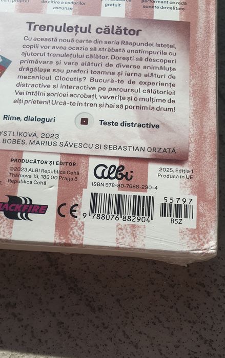 Trenuțul Călător – Răspundel Istețel (Carte Nou