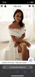Vand rochie alba, modelul Rhea Costa