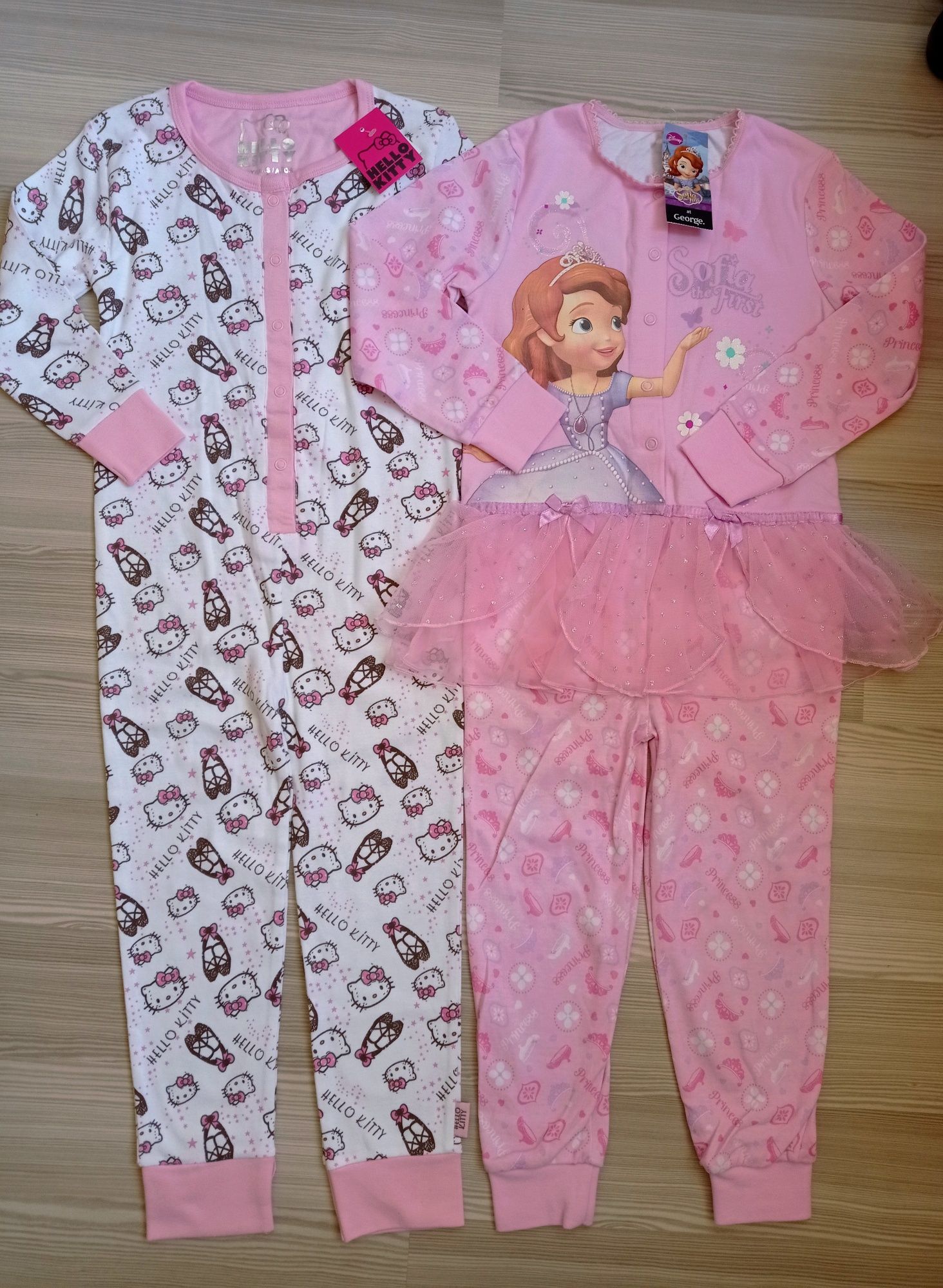 Pijamale Diseny Noi 3-5 ani Minnie Printese Sofia Plusica Little pony