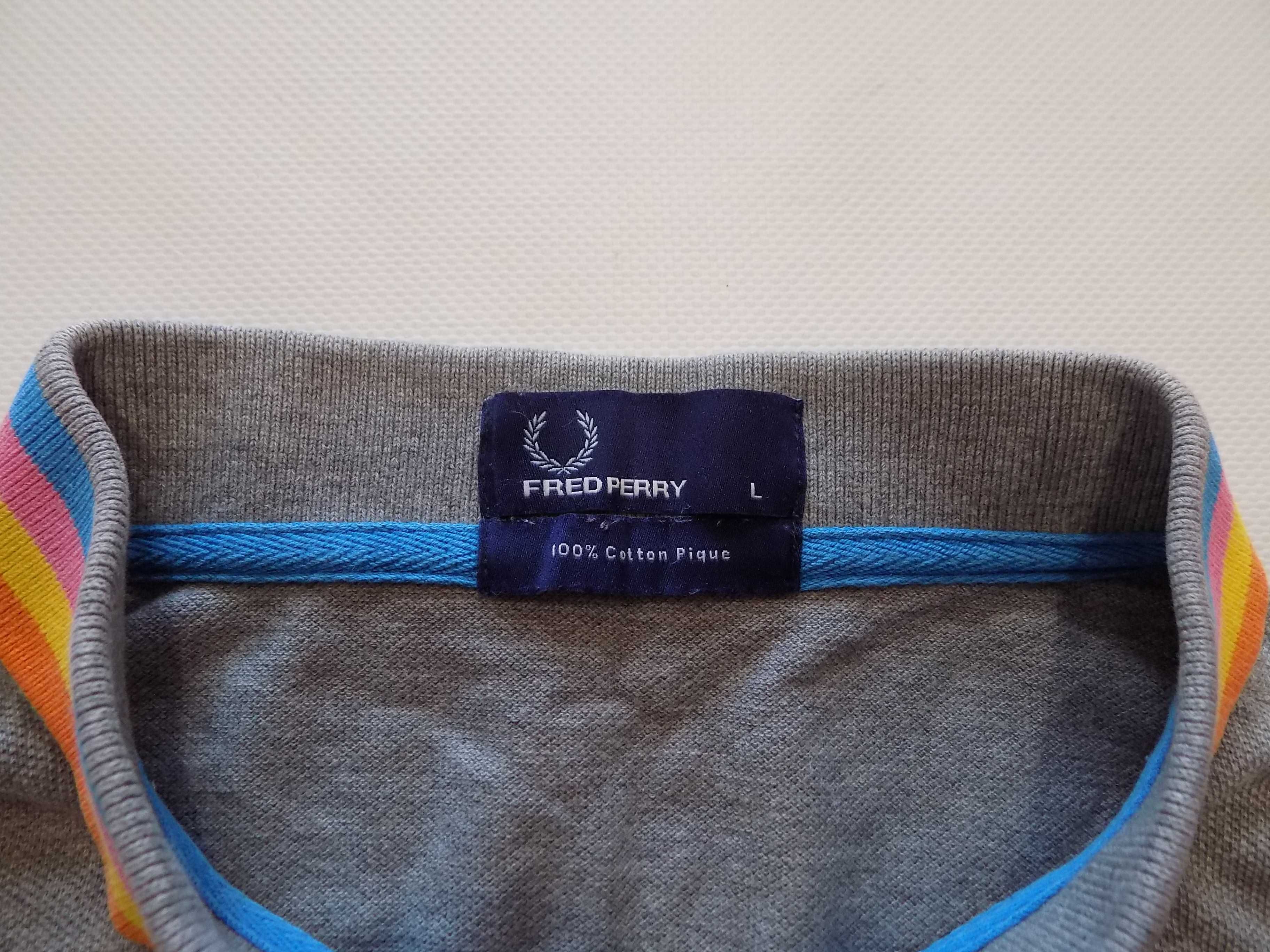 тениска fred perry/nike air jordan риза блуза екип оригинал мъжка L/XS