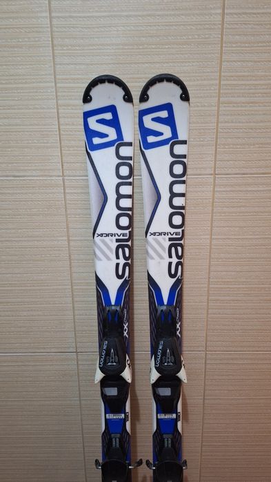 Schiuri 130cm salomon-clapari ski, casca- set schi