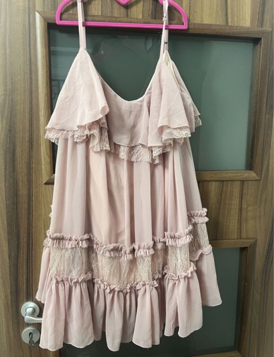 Rochie scurta din voal masura S