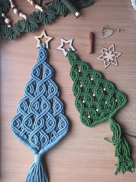 Новогодняя елка на стену