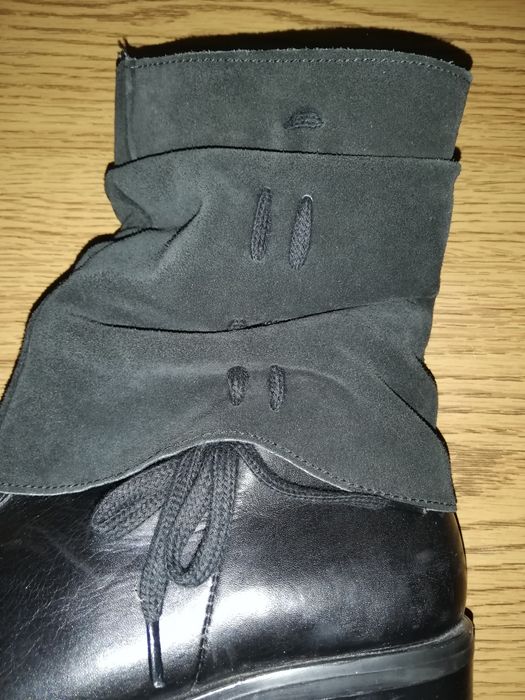 Cizme scurte piele dama 40