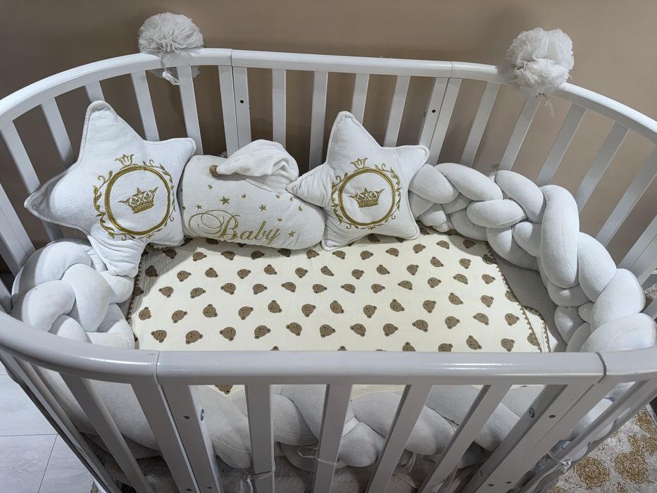 Продается chicco детская кроватка трансформер