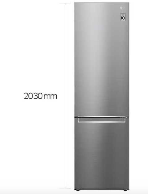 Хладилник LG c долна камера, почти нов  DoorCooling⁺™ технология, 384L