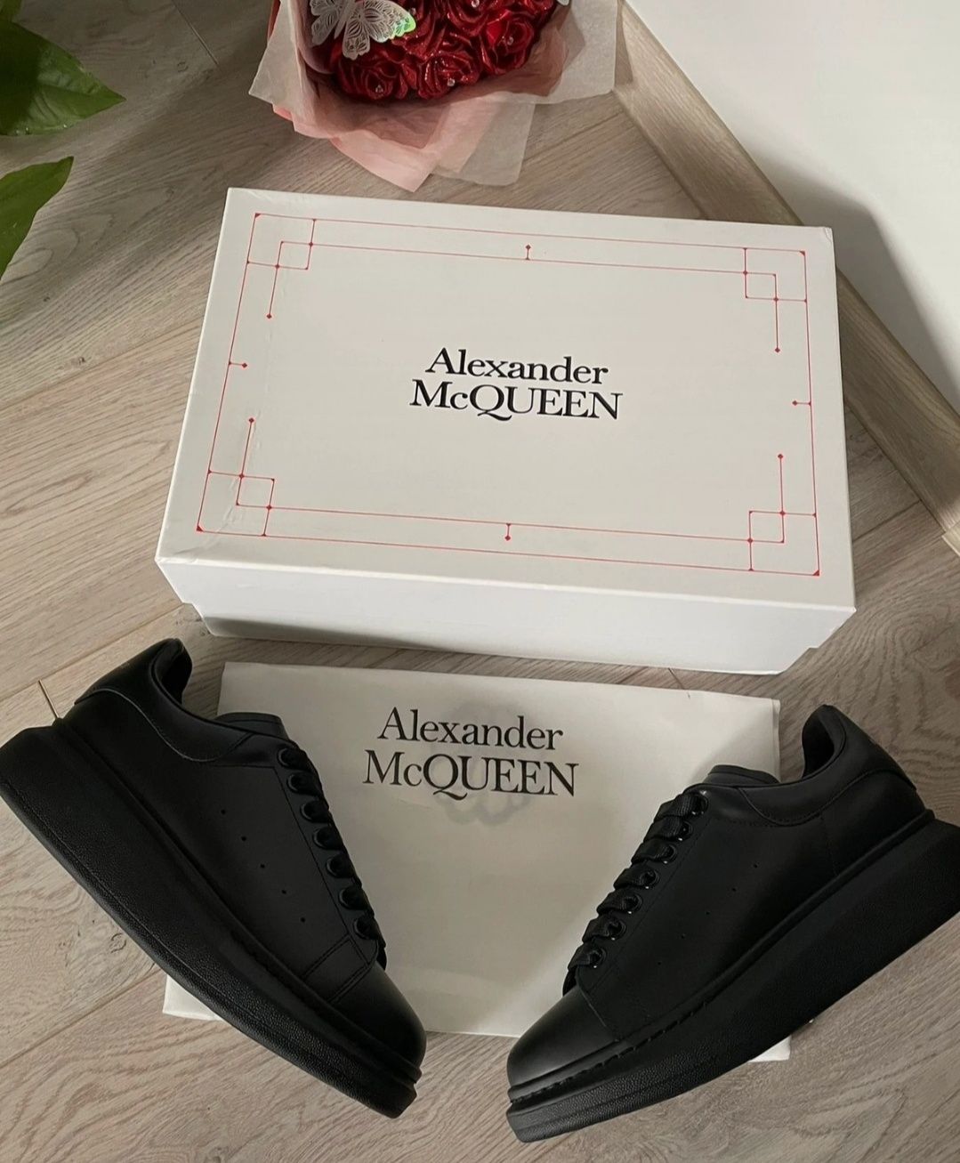 Alexander McQueen Black la DOAR 249 LEI