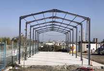 Vând hala metalica 8×25-4h