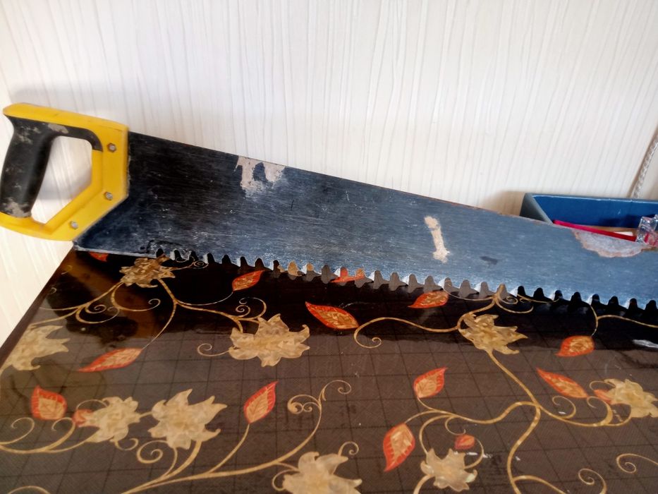 Ручная пила по газобетону