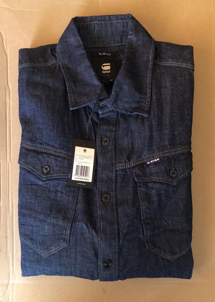 G-Star RAW Arc 3D Slim Shirt ОРИГИНАЛНА мъжка риза S/M