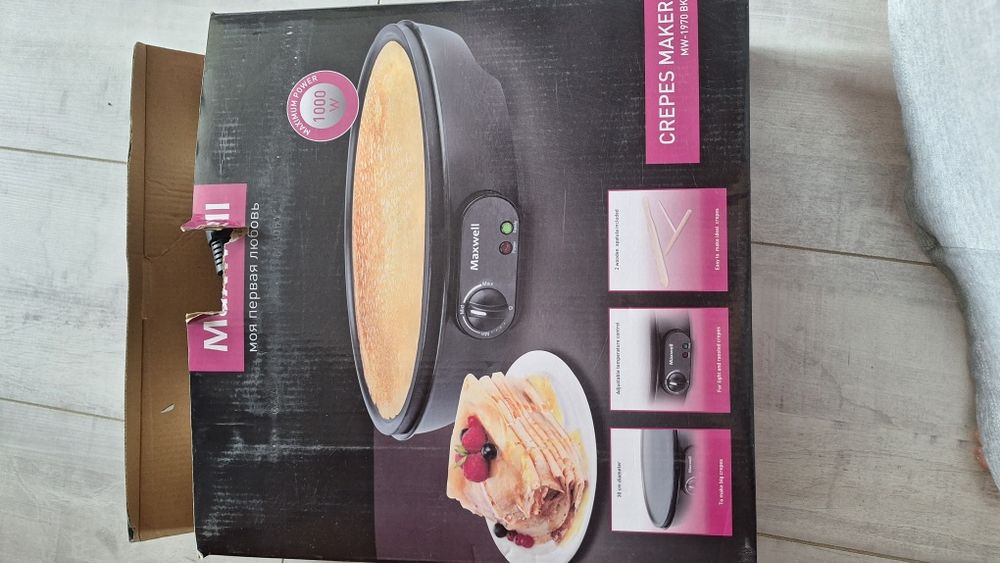 Новая электрическая блинница