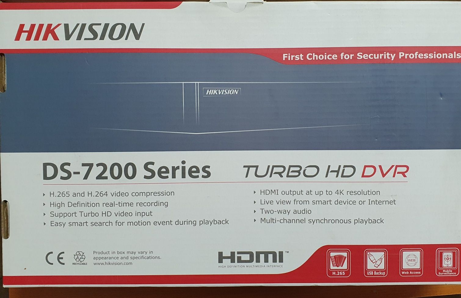 DVR HIKVISION  camere supraveghere video