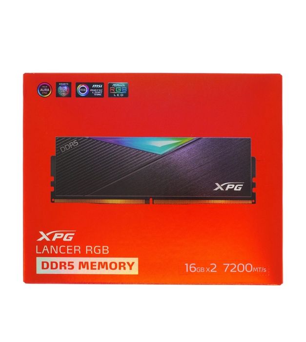 Опертаивная память, ОЗУ DDR-5, 7200Mhz 32Gb, 34Тайминги