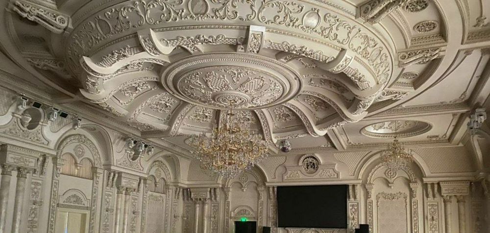 Tiyaga gips  Fasadniy gips Фасад карниз арка