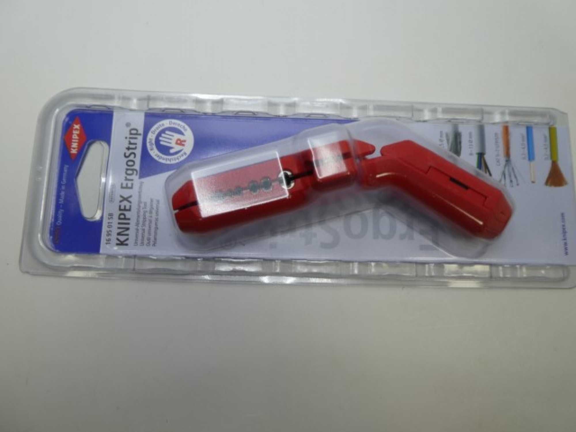 клещи за сваляне на изолация Knipex 16 95 01 SB, 0,2-4 мм², Германия