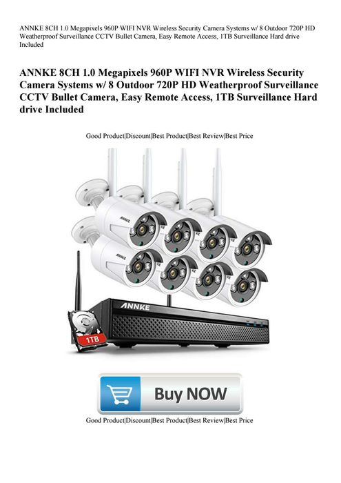 Sistem de supraveghere video annke