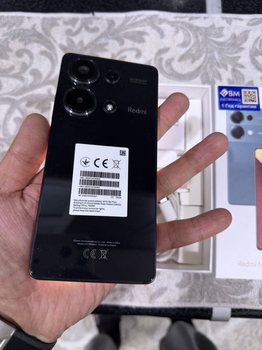Redmi not 13 pro pamit 8.256g holati ideal karopka dak kamplekt