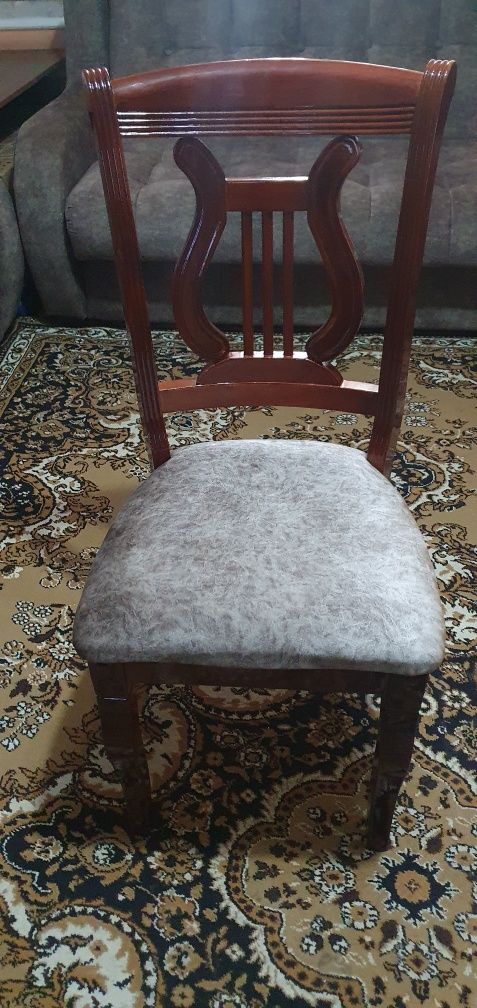 Стол стуля комплекте 4 стуля  1 стол из африканского красного дерево