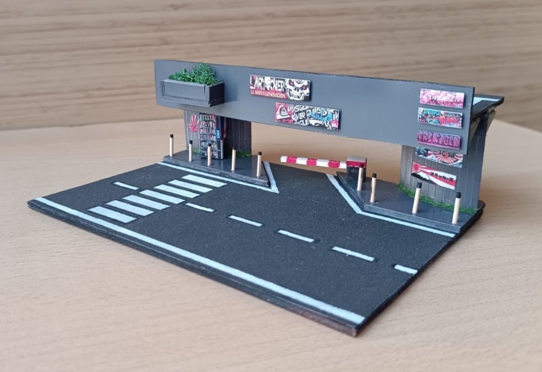 Диорама за hot wheels