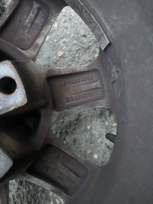 Cauciucuri 205/55/16 cu jante 5x120 bmw/ separat iarna