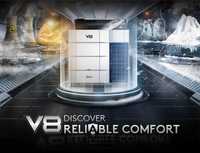 Новая VRF система Midea V8 PRO | Full DC Inverter | 101 кВт | ВРФ