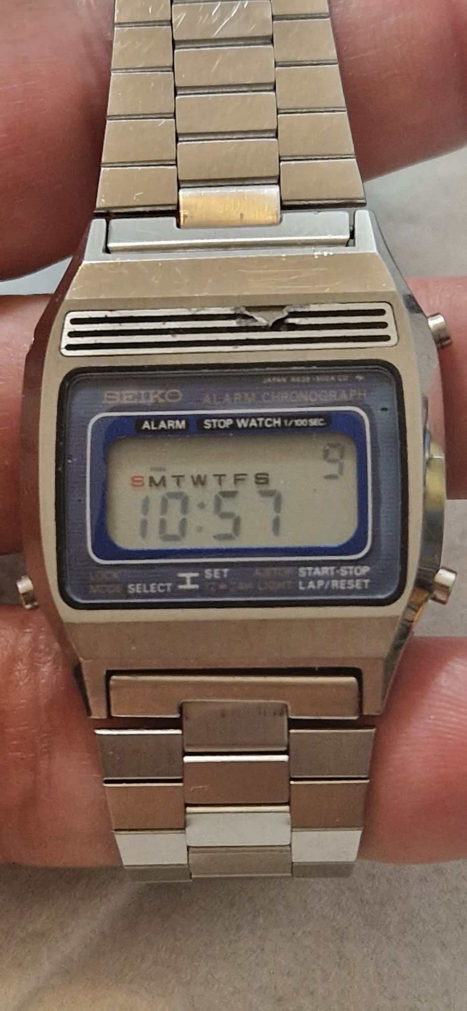Seiko vintage digital de vanzare.