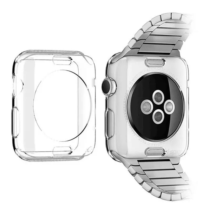 Husa de silicon Apple Watch 1 2 3 4 5 6 7 8 9 SE